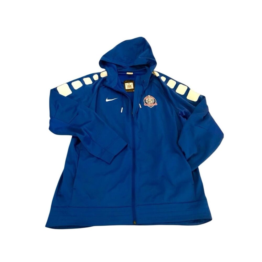 Nike Therma-FIT LA Dodgers Full Zip Hoodie Blue Size M